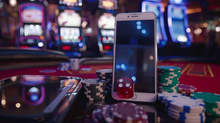 Dasbor olahraga dan kasino di aplikasi mobile jackpot123